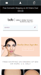 Mobile Screenshot of billiondollarbrows.com